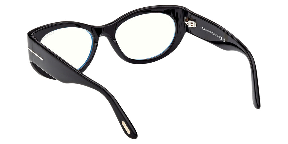 Tom Ford FT6133-B 001 54 - Shiny Black / Blue Filter #id:ft6133b001_s:100115
