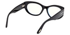 Tom Ford FT6133-B 001 54 - Shiny Black / Blue Filter #id:ft6133b001_s:100125