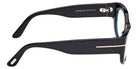 Tom Ford FT6133-B 001 54 - Shiny Black / Blue Filter #id:ft6133b001_s:100130