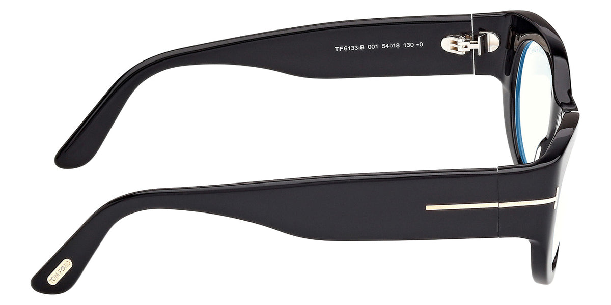 Tom Ford FT6133-B 001 54 - Shiny Black / Blue Filter #id:ft6133b001_s:100130