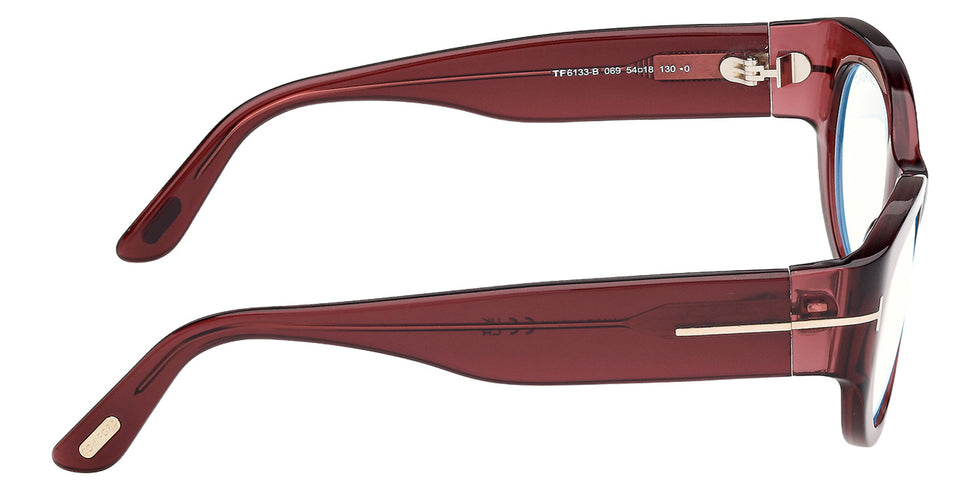 Tom Ford FT6133-B 069 54 - Shiny Bordeaux / Blue Filter #id:ft6133b069_s:106130