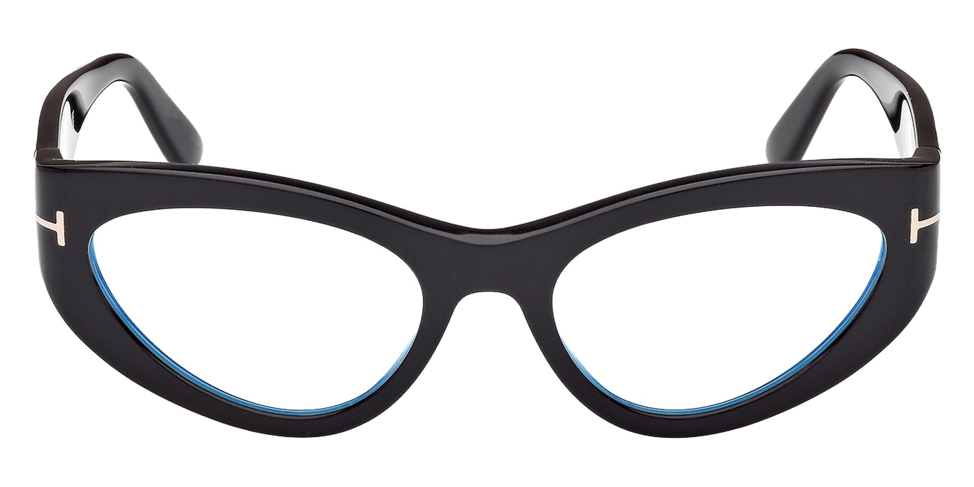Tom Ford FT6134-B 001 55 - Shiny Black / Blue Filter 001 #id:ft6134b001_s:100100