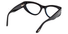Tom Ford FT6134-B 001 55 - Shiny Black / Blue Filter 001 #id:ft6134b001_s:100125