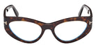 Tom Ford FT6134-B 052 55 - Dark Havana / Blue Filter 052 #id:ft6134b052_s:102100