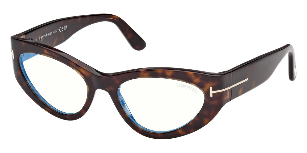 Tom Ford FT6134-B 052 55 - Dark Havana / Blue Filter 052 #id:ft6134b052_s:102105
