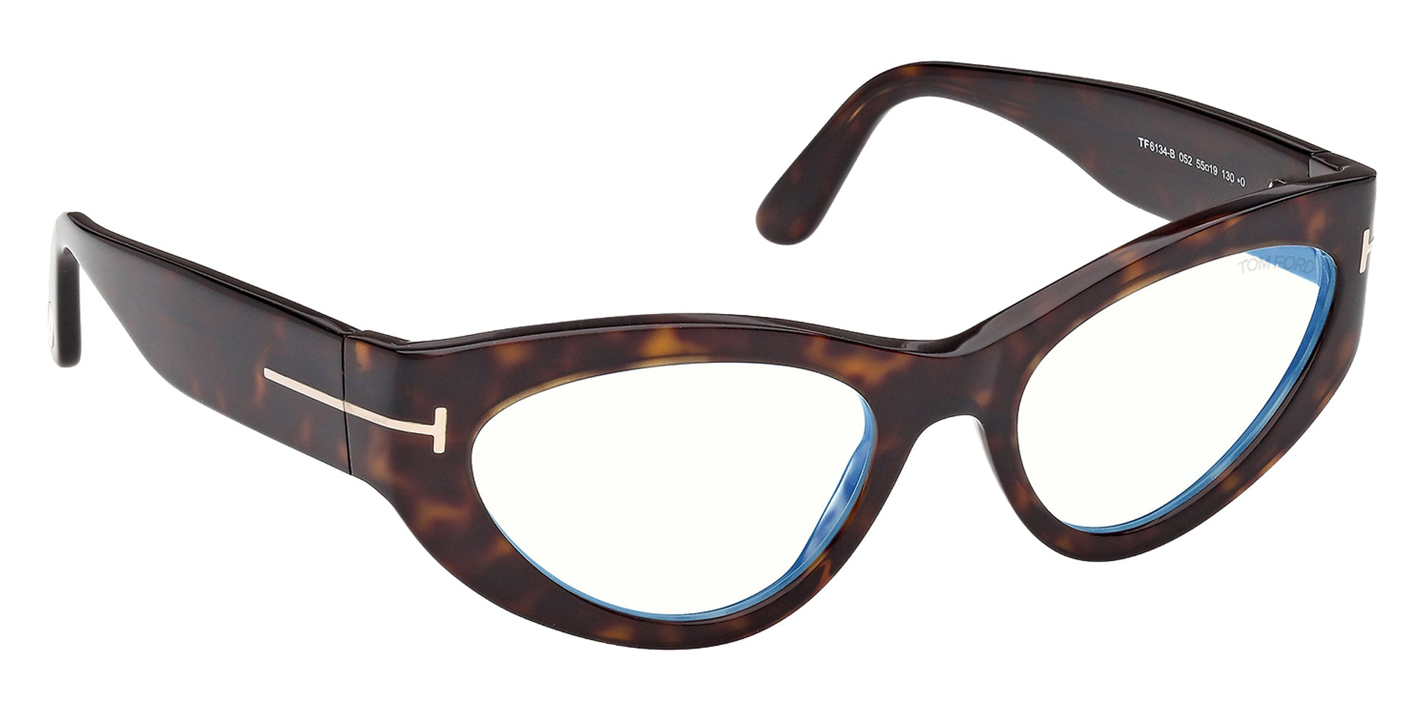Tom Ford FT6134-B 052 55 - Dark Havana / Blue Filter 052 #id:ft6134b052_s:102135