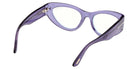 Tom Ford FT6134-B 081 55 - Shiny Violet / Blue Filter 081 #id:ft6134b081_s:106125
