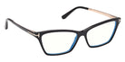 Tom Ford FT6135-B 001 56 - Shiny Black / Blue Filter #id:ft6135b001_s:100135
