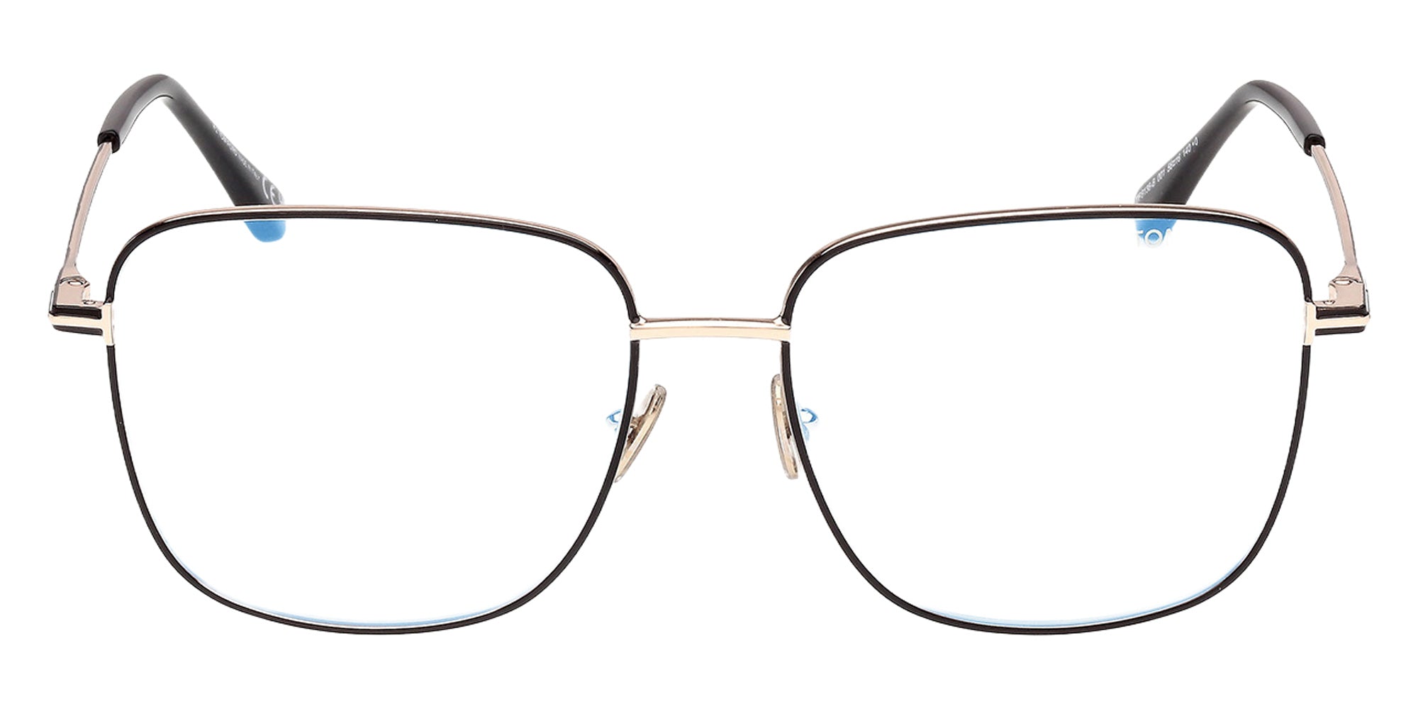 Tom Ford FT6136-B 001 56 - Shiny Black / Blue Filter 001 #id:ft6136b001_s:100100