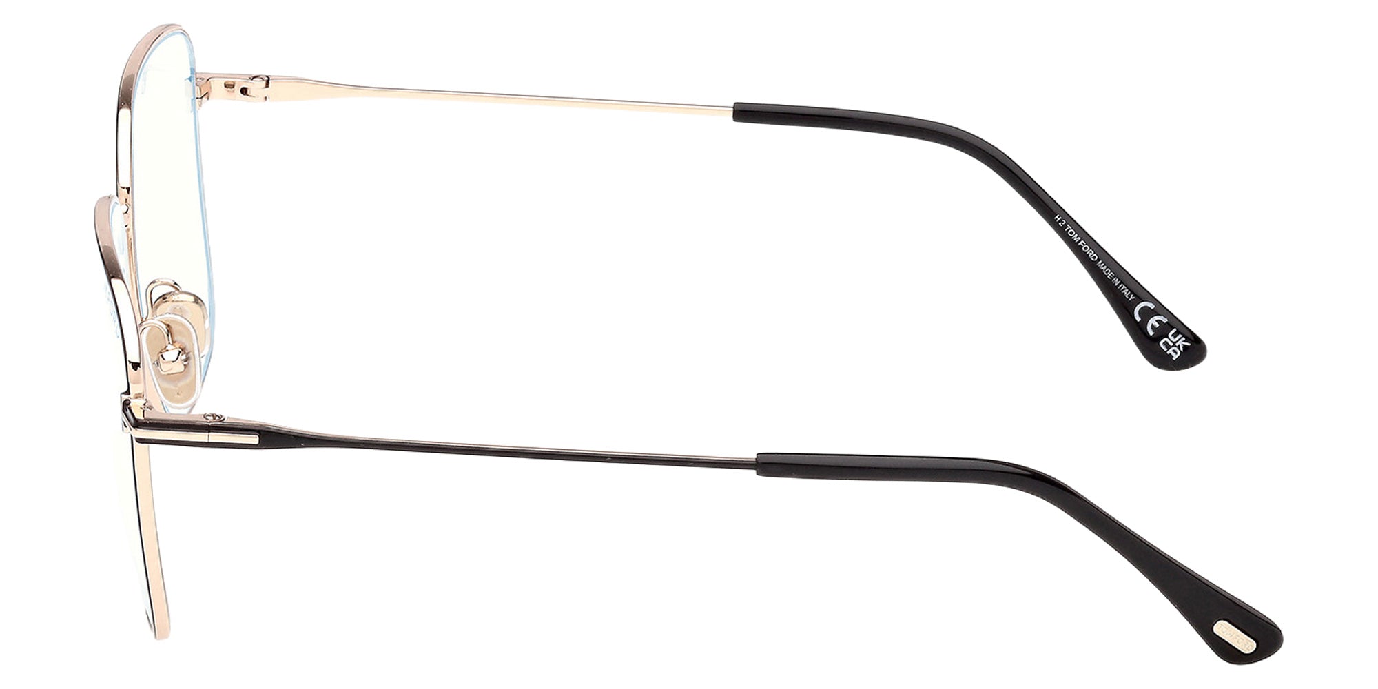 Tom Ford FT6136-B 001 56 - Shiny Black / Blue Filter 001 #id:ft6136b001_s:100110