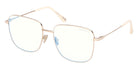 Tom Ford FT6136-B 025 56 - Shiny Ivory / Blue Filter 025 #id:ft6136b025_s:104105