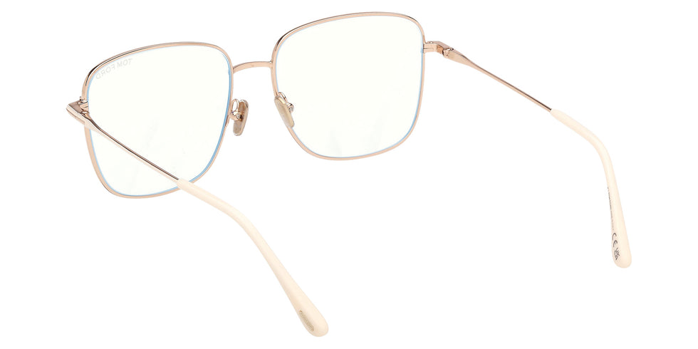 Tom Ford FT6136-B 025 56 - Shiny Ivory / Blue Filter 025 #id:ft6136b025_s:104115
