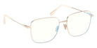 Tom Ford FT6136-B 025 56 - Shiny Ivory / Blue Filter 025 #id:ft6136b025_s:104135