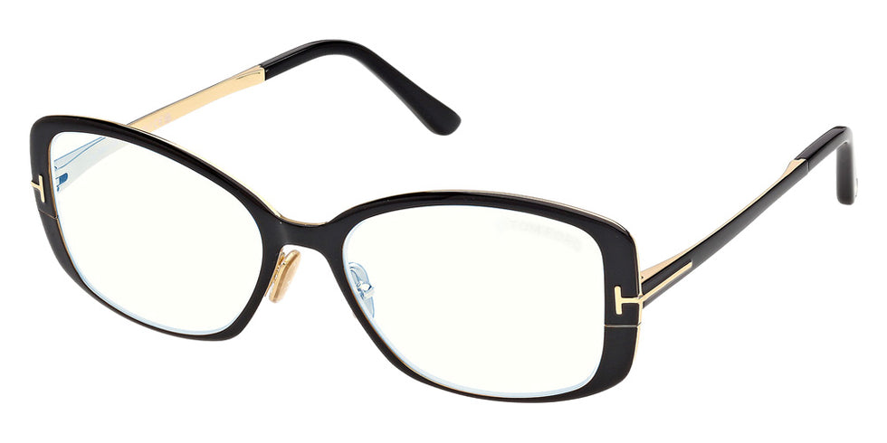 Tom Ford FT6138-B 001 54 - Shiny Black / Blue Filter #id:ft6138b001_s:100105