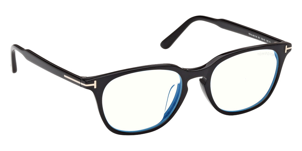 Tom Ford FT6149-D-B 001 55 - Shiny Black / Blue Filter 001 #id:ft6149db001_s:100135