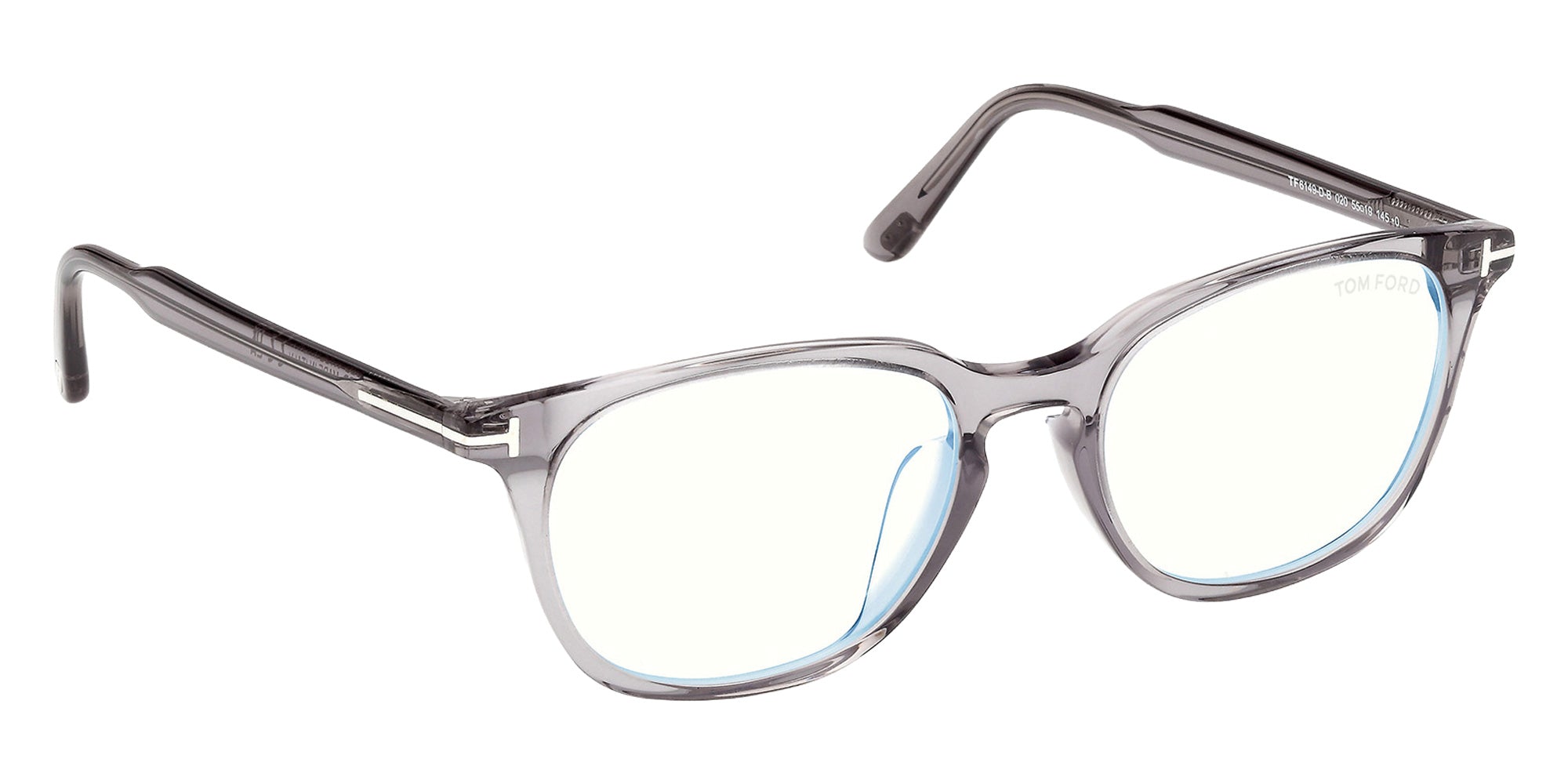 Tom Ford FT6149-D-B 020 55 - Shiny Gray / Blue Filter 020 #id:ft6149db020_s:102135