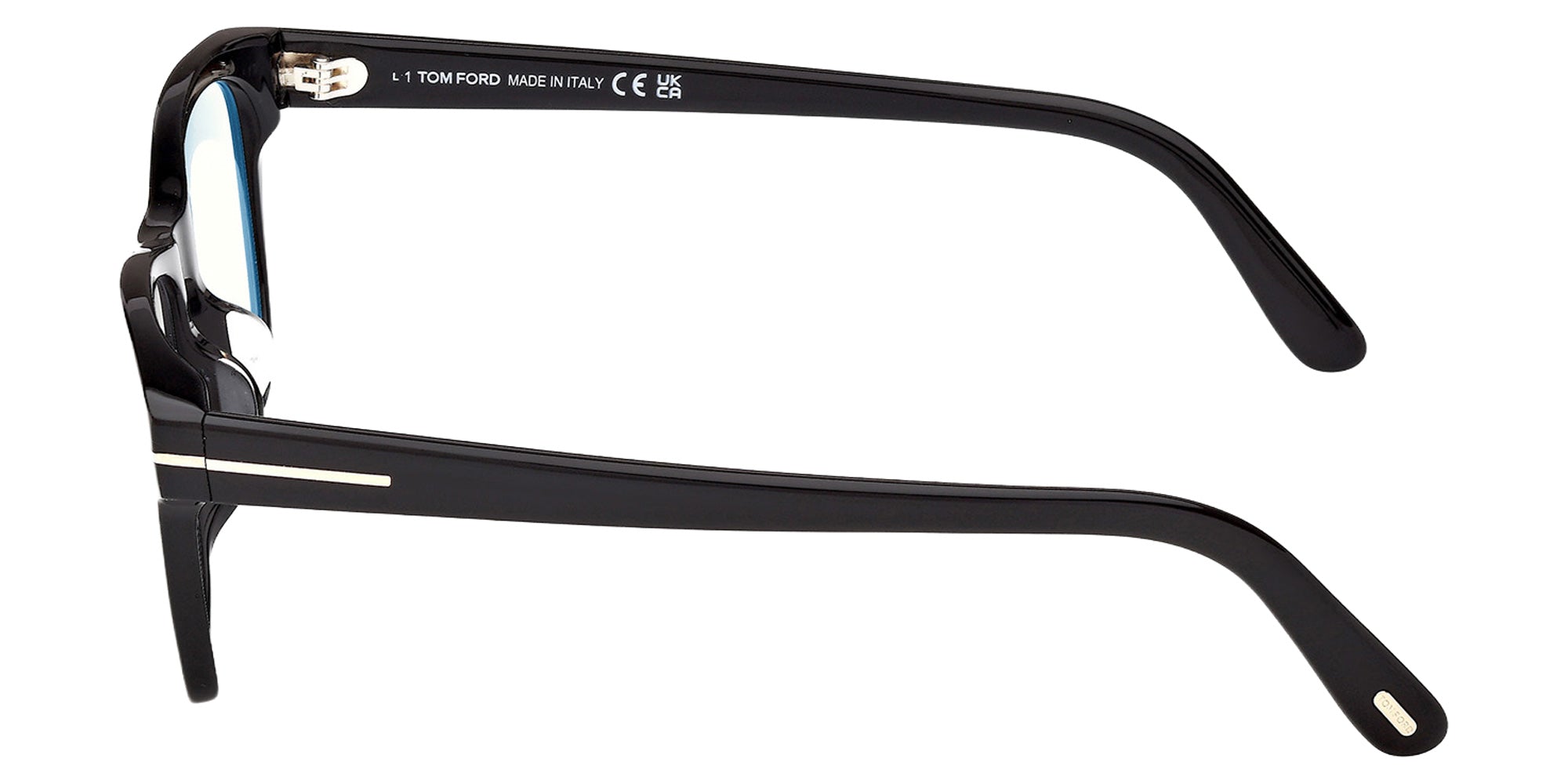 Tom Ford FT6150-D-B 001 55 - Shiny Black / Blue Filter 001 #id:ft6150db001_s:100110