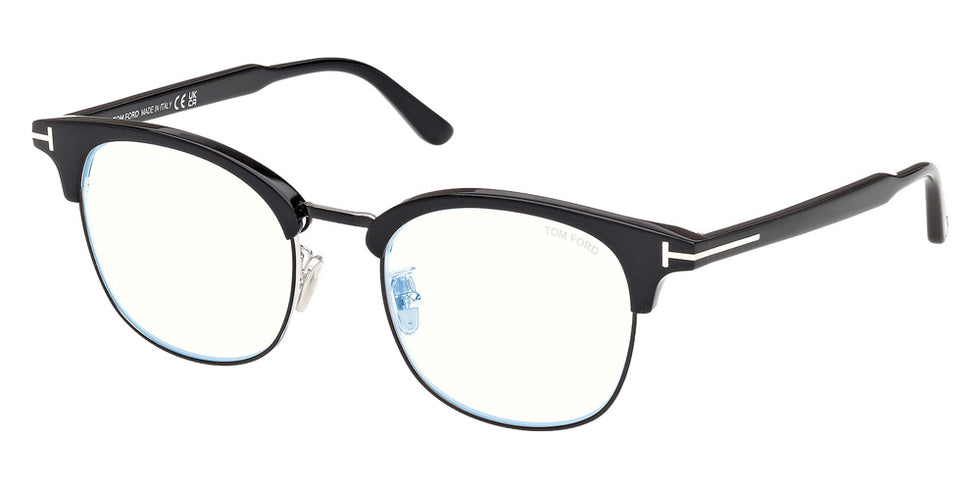 Tom Ford FT6151-D-B 005 54 - Shiny Black / Blue Filter #id:ft6151db005_s:102105