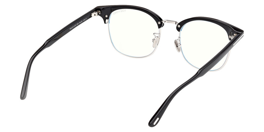 Tom Ford FT6151-D-B 005 54 - Shiny Black / Blue Filter #id:ft6151db005_s:102125