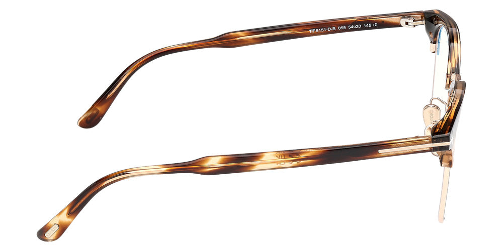 Tom Ford FT6151-D-B 055 54 - Colored Havana / Blue Filter #id:ft6151db055_s:104130
