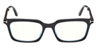 Tom Ford FT6153-D-B 001 57 - Shiny Black / Smoke Blue Filter #id:ft6153db001_s:100100