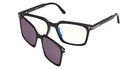 Tom Ford FT6153-D-B 001 57 - Shiny Black / Smoke Blue Filter #id:ft6153db001_s:100105