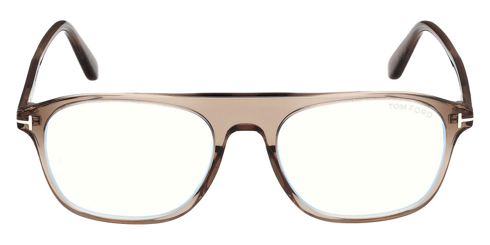 Tom Ford FT6167-B 045 53 - Shiny Light Brown / Blue Filter #id:ft6167b045_s:100100