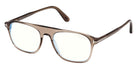Tom Ford FT6167-B 045 53 - Shiny Light Brown / Blue Filter #id:ft6167b045_s:100105