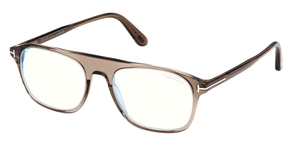 Tom Ford FT6167-B 045 53 - Shiny Light Brown / Blue Filter #id:ft6167b045_s:100105