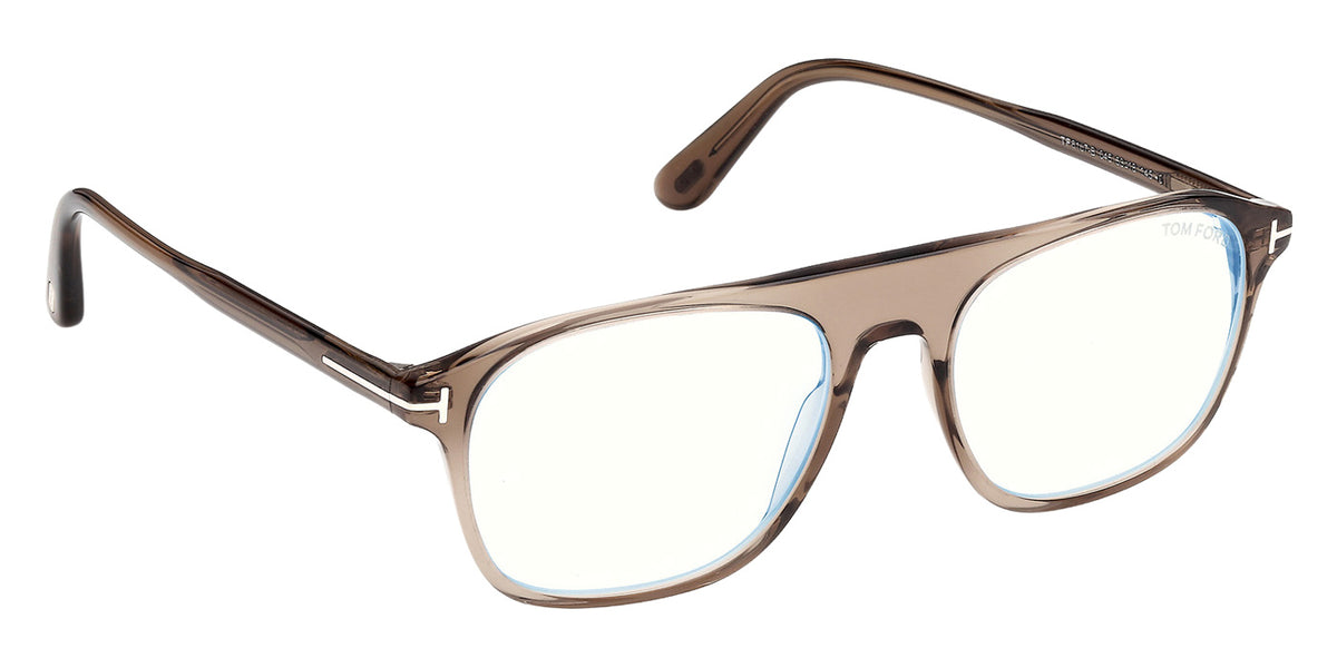 Tom Ford FT6167-B 045 53 - Shiny Light Brown / Blue Filter #id:ft6167b045_s:100135
