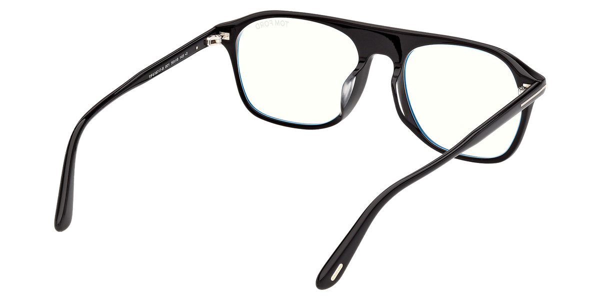 Tom Ford FT6167-F-B 001 56 - Shiny Black / Blue Filter #id:ft6167fb001_s:100125