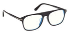 Tom Ford FT6167-F-B 001 56 - Shiny Black / Blue Filter #id:ft6167fb001_s:100135