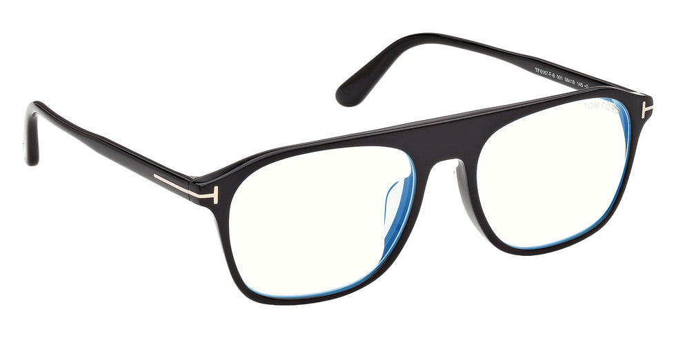 Tom Ford FT6167-F-B 001 56 - Shiny Black / Blue Filter #id:ft6167fb001_s:100135