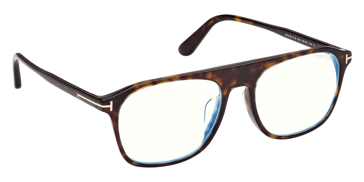 Tom Ford FT6167-F-B 052 56 - Dark Havana / Blue Filter #id:ft6167fb052_s:102135