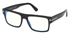 Tom Ford FT6168-B 001 55 - Shiny Black / Blue Filter #id:ft6168b001_s:100105