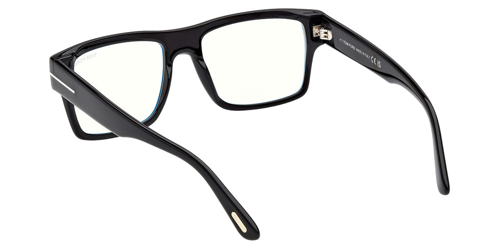 Tom Ford FT6168-B 001 55 - Shiny Black / Blue Filter #id:ft6168b001_s:100115