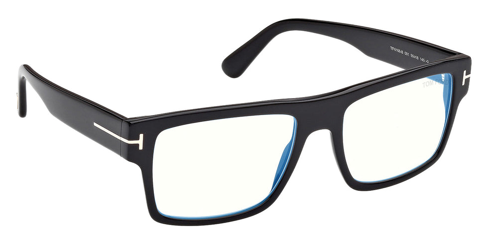 Tom Ford FT6168-B 001 55 - Shiny Black / Blue Filter #id:ft6168b001_s:100135