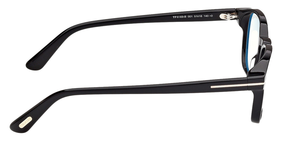 Tom Ford FT6169-B 001 51 - Shiny Black / Blue Filter #id:ft6169b001_s:100130