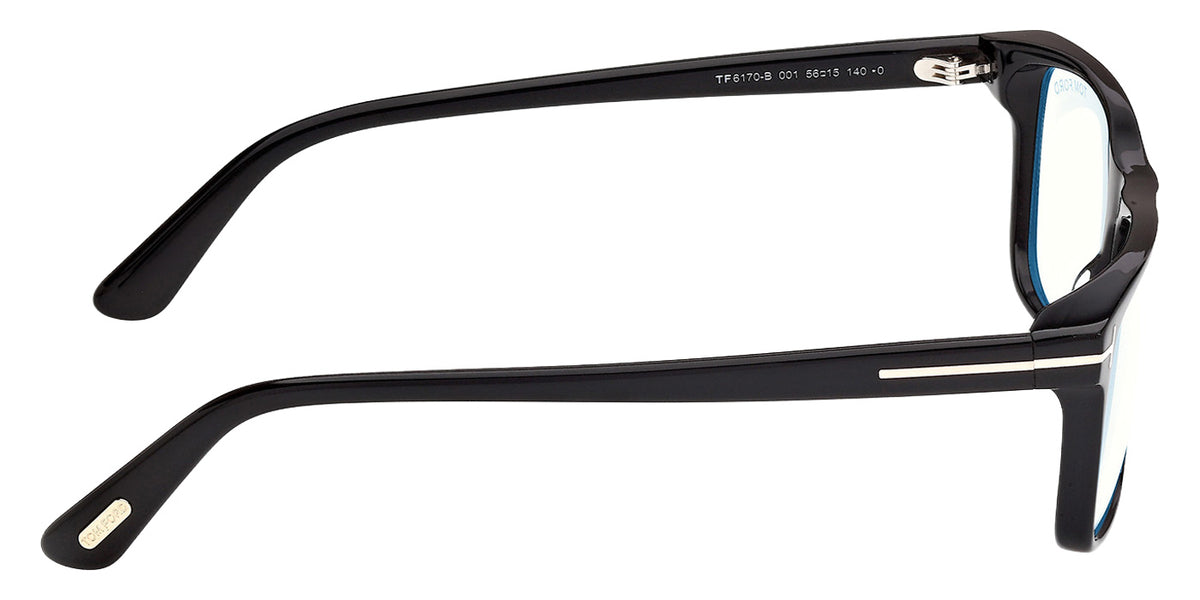 Tom Ford FT6170-B 001 56 - Shiny Black / Blue Filter #id:ft6170b001_s:100130