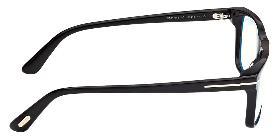 Tom Ford FT6170-B 001 56 - Shiny Black / Blue Filter #id:ft6170b001_s:100130