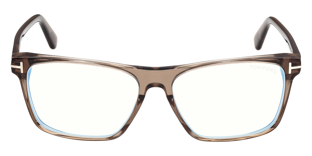 Tom Ford FT6170-B 045 56 - Shiny Light Brown / Blue Filter #id:ft6170b045_s:102100