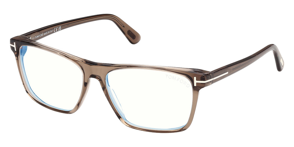 Tom Ford FT6170-B 045 56 - Shiny Light Brown / Blue Filter #id:ft6170b045_s:102105