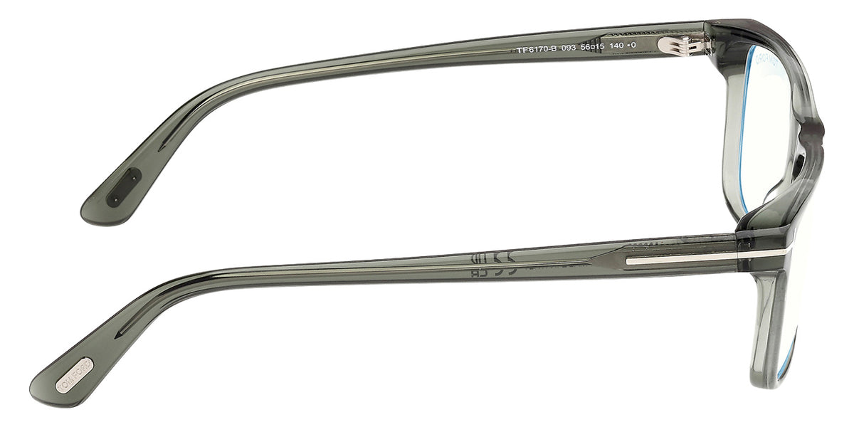 Tom Ford FT6170-B 093 56 - Shiny Light Green / Blue Filter #id:ft6170b093_s:106130