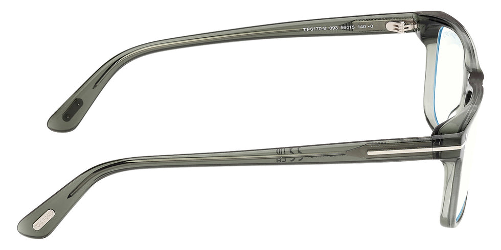 Tom Ford FT6170-B 093 56 - Shiny Light Green / Blue Filter #id:ft6170b093_s:106130