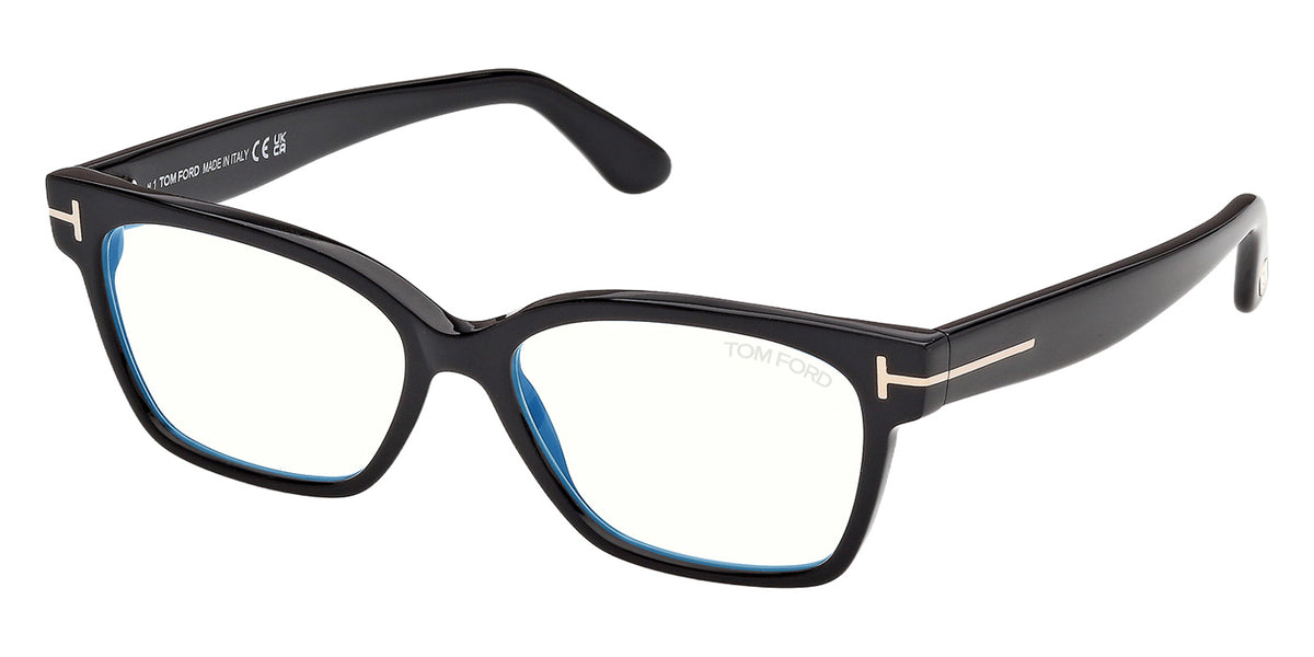 Tom Ford FT6171-B 001 53 - Shiny Black / Blue Filter #id:ft6171b001_s:100105