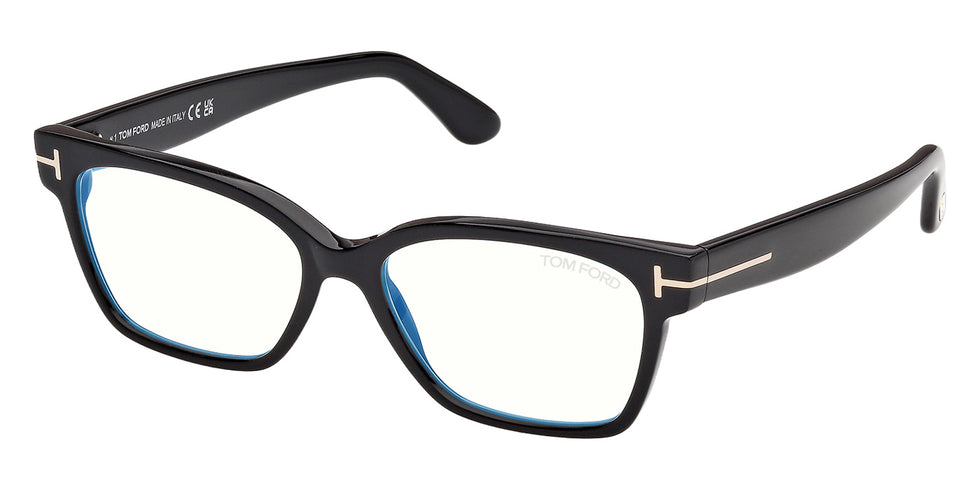 Tom Ford FT6171-B 001 53 - Shiny Black / Blue Filter #id:ft6171b001_s:100105