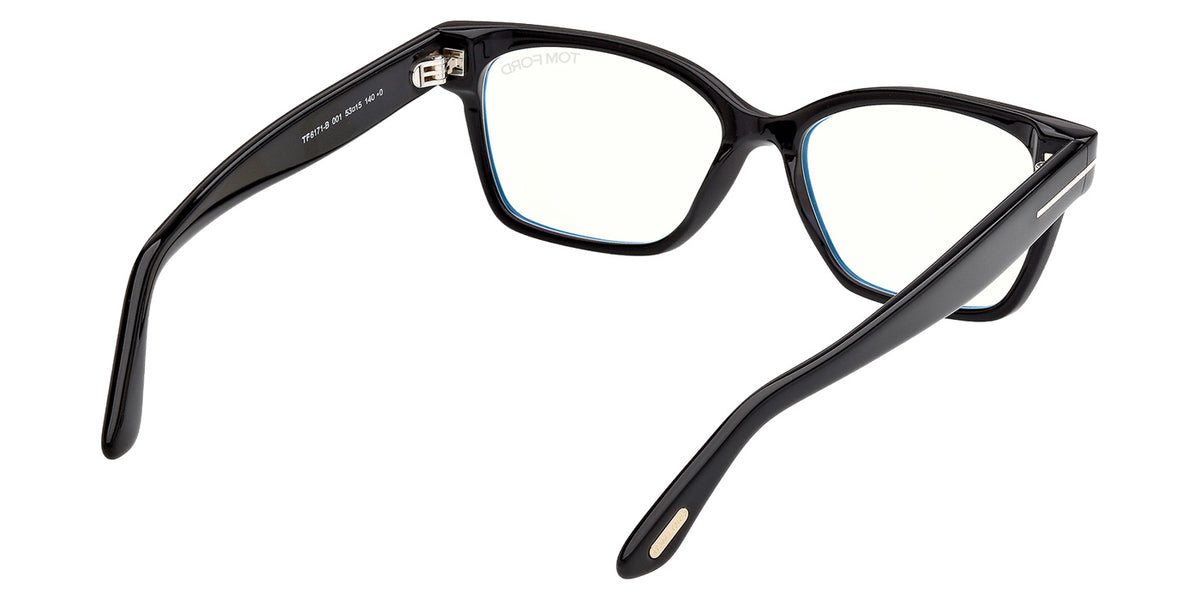 Tom Ford FT6171-B 001 53 - Shiny Black / Blue Filter #id:ft6171b001_s:100125