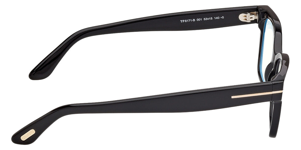 Tom Ford FT6171-B 001 53 - Shiny Black / Blue Filter #id:ft6171b001_s:100130