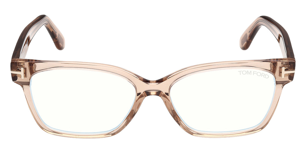 Tom Ford FT6171-B 045 53 - Shiny Light Brown / Blue Filter #id:ft6171b045_s:102100