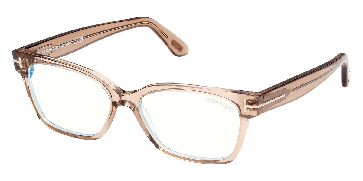 Tom Ford FT6171-B 045 53 - Shiny Light Brown / Blue Filter #id:ft6171b045_s:102105